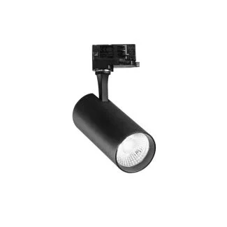 IDEAL LUX 285399 FOX 25W CRI90 3000K ON-OFF BK OPRAWA SZYNOWA czarny