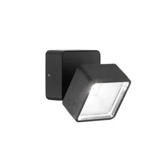 IDEAL LUX 285535 OMEGA AP SQUARE NERO 4000K KINKIET czarny