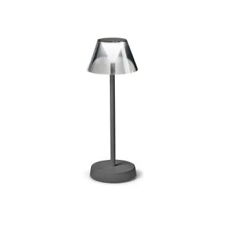 IDEAL LUX 286730 LOLITA TL COOL GREY LAMPA STOŁOWA szary