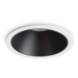 IDEAL LUX GAME ROUND WHITE BLACK 192277