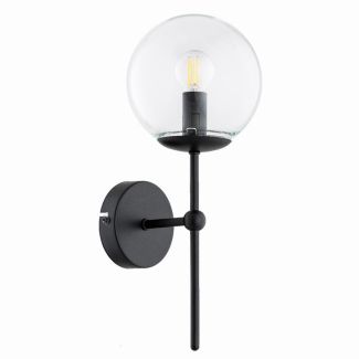 ALFA 28740 SEBIA BLACK KINKIET 1 PŁ E14