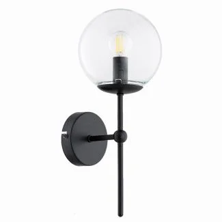 ALFA 28740 SEBIA BLACK KINKIET 1 PŁ E14
