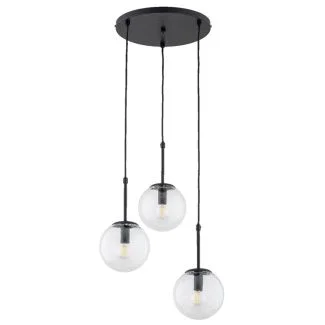 ALFA 28746 SEBIA BLACK PLAFON OP.OŚW. 3 PŁ E14