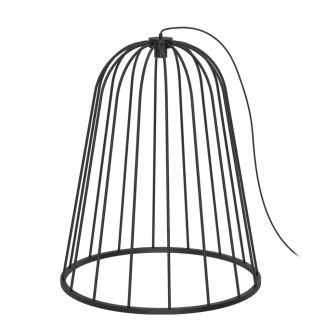 ANTIGO Lampa stojąca ogrodowa no. moon O - Czarna (930 mm) 9417