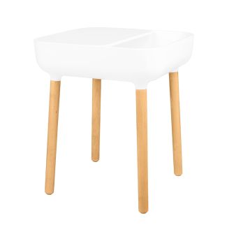 KING HOME KH010100928 Stolik BOWER biały