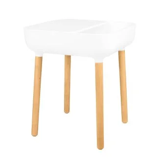 KING HOME KH010100928 Stolik BOWER biały