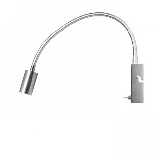 RENDL R10602 VERSA ścienna nikiel mat 230V LED 3W 40° 3000K