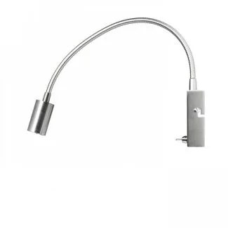 RENDL R10602 VERSA ścienna nikiel mat 230V LED 3W 40° 3000K