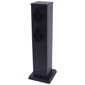 MILAGRO EKO0432 Słupek Ogrodowy Electric 40cm 2 Gniazda