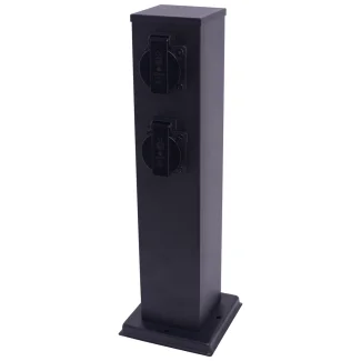 MILAGRO EKO0432 Słupek Ogrodowy Electric 40cm 2 Gniazda