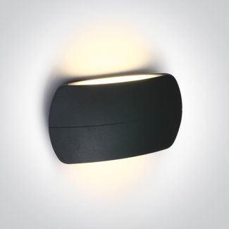 ONE LIGHT 67378A/AN/W Tarsina 2 kinkiet antracyt LED 3000K 2x6W IP54