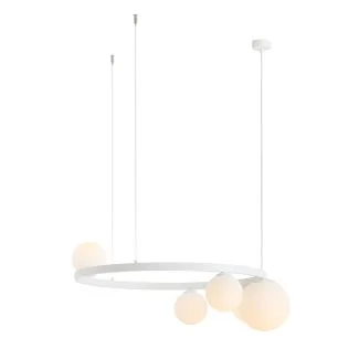 ALDEX 1099F_R LAMPA WISZĄCA GARDA 5 RING WHITE