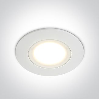 ONE LIGHT 10106P/W/C Tsada biały wpust COB LED IP65 4000K 6W