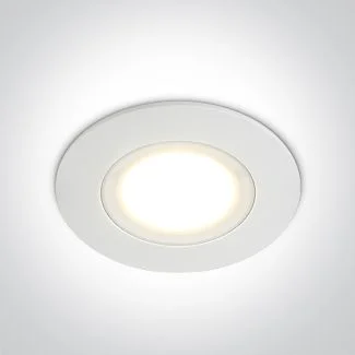 ONE LIGHT 10106P/W/W Tsada biały wpust COB LED IP65 3000K 6W