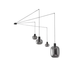 Luces Exclusivas PADRE LE42632 LAMPA WISZĄCA czarny