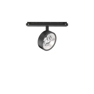 IDEAL LUX 290614 EGO TRACK FLAT SINGLE 09W 3000K ON-OFF BK SYSTEM SZYNOWY czarny