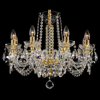 ECRYSTAL ZYR-08 Crystal-NBG (gold tubes)