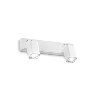 IDEAL LUX 294803 RUDY AP2 SQUARE BIANCO KINKIET biały