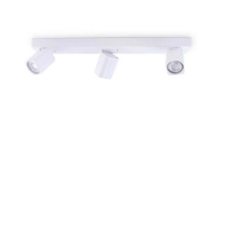 IDEAL LUX 294810 RUDY PL3 SQUARE BIANCO LAMPA SUFITOWA biały