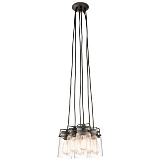ELSTEAD Brinley KL-BRINLEY6-OZ 6 Light Pendant - Olde Bronze