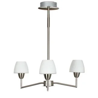 CANDELLUX 33-10639 TOGO LAMPA WISZĄCA 3X40W G9 NIKIEL MAT PROMOCJA