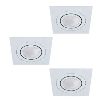 EGLO 98637 LAMPA AREITIO OPRAWA DO ZABUDOWY SET 3XEINBAUSP.ALU-GEB.SCHWENKB.AREITIO