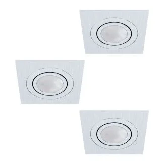 EGLO 98637 LAMPA AREITIO OPRAWA DO ZABUDOWY SET 3XEINBAUSP.ALU-GEB.SCHWENKB.AREITIO
