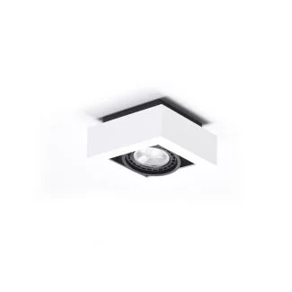 AZZARDO AZ4436 NIKEA 1 ES111 WH/BK TECHNICAL EXPOSED DOWNLIGHT WHITE / BLACK