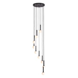 ALDEX 1117N1 LAMPA WISZĄCA RIU 9 RING ALL KOLOR CZARNY