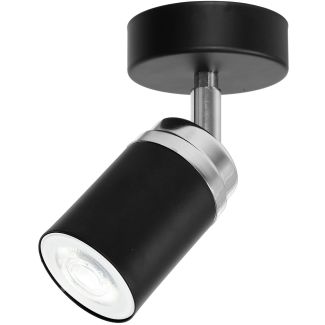 LUMINEX 5145 spot Reno black/chrome 1