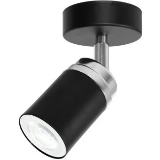 LUMINEX 5145 spot Reno black/chrome 1