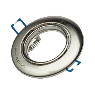 MILAGRO EKZ2570 OCZKO OKRĄGŁE GU10 1X5W LED SATYNA