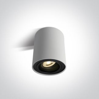 ONE LIGHT 12105Y/W Nemea biała oprawa sufitowa z oprawką GU10 MR16 10W