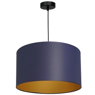 LUMINEX 3568 oprawa sufitowa Arden żyrandol czarny niebieski złoty