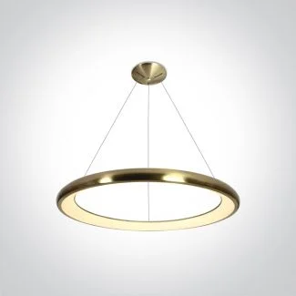 ONE LIGHT 62144NB/BBS/W Kedros lampa wisząca LED 3000K 50W matowy mosiądz