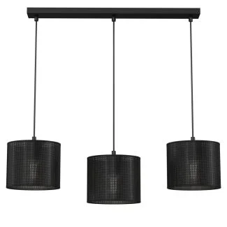 LUMINEX 5239 oprawa sufitowa Loft shade żyrandol czarny
