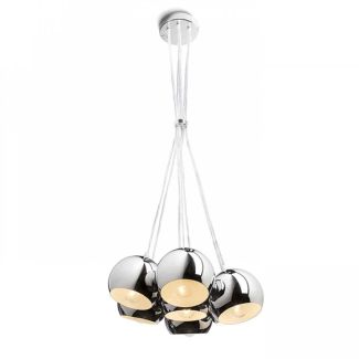 RENDL R11761 ASTROMET VII wisząca chrom 230V E27 7x42W