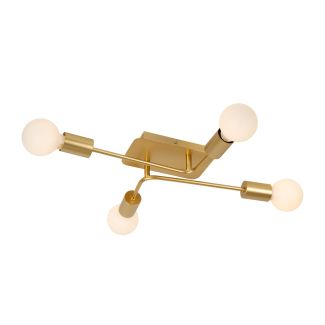 LUCIDE LESTER 21118/04/02 LAMPA SUFITOWA złoty i odcienie złota