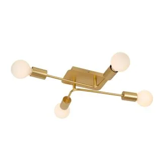 LUCIDE LESTER 21118/04/02 LAMPA SUFITOWA złoty i odcienie złota