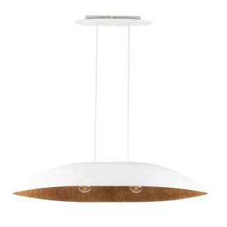 SIGMA 40639 lampa wisząca Gondola M biały/miedziany