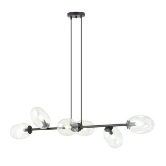 EMIBIG 1262/6 LAMPA SUFITOWA PANDORA 6 BL TRANSPARENT