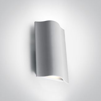 ONE LIGHT 67422A/W/W Efyra 2 biały zewnętrzny kinkiet góra - dół COB LED 3000K 2x6W