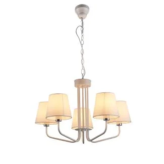 CANDELLUX 50205095 LAMPA WISZĄCA YORK 5 BIAŁY
