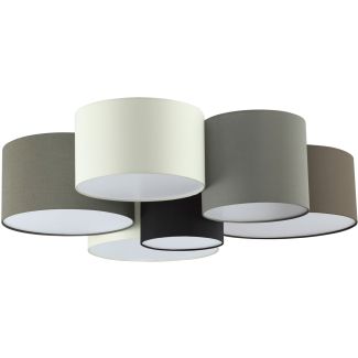 EGLO 97838 DL/6 WS/SW/ANTHRAZIT/GRAU/CAPP.PASTORE
