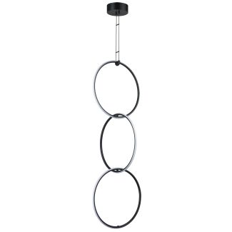 Step into design ST-10339P/3H Lampa wisząca COCO 3 LED czarna 40 cm