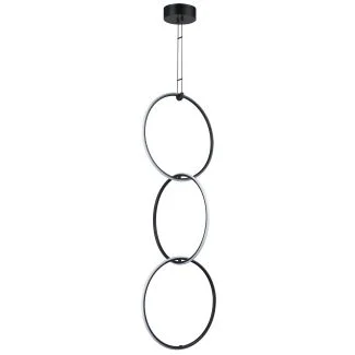 Step into design ST-10339P/3H Lampa wisząca COCO 3 LED czarna 40 cm
