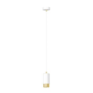 EMIBIG 815/1 LAMPA WISZĄCA FUMIKO 1 WH/GOLD