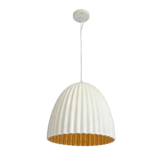 LIGHT PRESTIGE LP-0809/1P WH Lampa wisząca Elva 50 cm biały