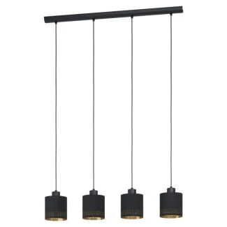 EGLO 99275 LAMPA ESTEPERRA OPRAWA WISZĄCA HL/4 E27 M.CUT-OUT SW/GOLD ESTEPERRA