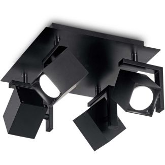 IDEAL LUX MOUSE PL4 NERO 156712